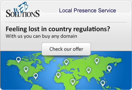 Feeling lost in country regulations? With us you can buy any domain