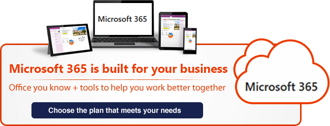 Microsoft 365 Business » Hosted Office Packages with Expert Support