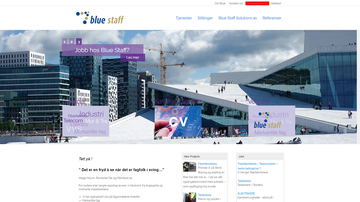 Project Blue Staff