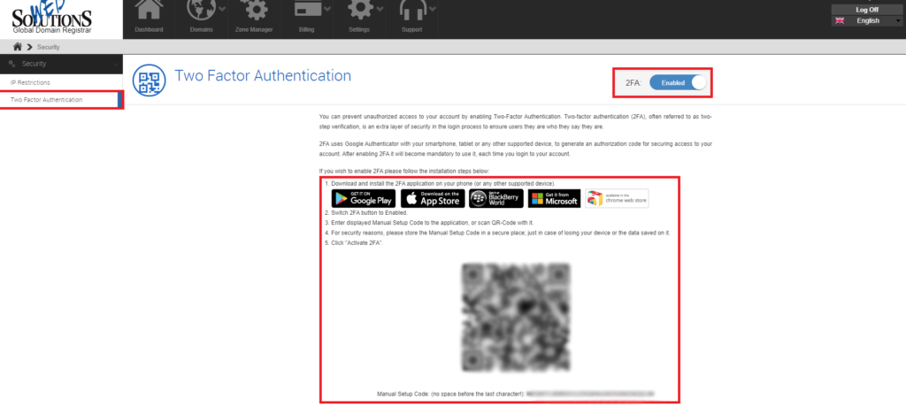 Two Factor authentication setup guide – for improved account security ...